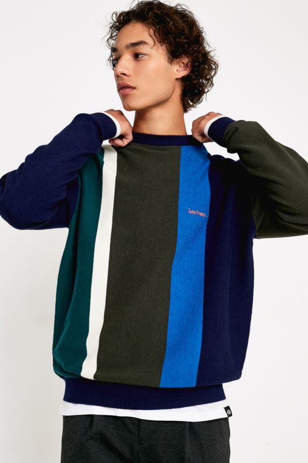 iets frans… Jerry Panelled Striped Jumper | Urban Outfitters UK
