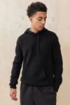 Thumbnail View 1: Loom Black Knitted Hoodie