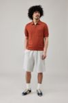 Thumbnail View 3: BDG Orange Quarter-Zip Polo Shirt