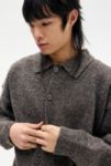 Thumbnail View 1: Cardigan Marron Boutonné Loom