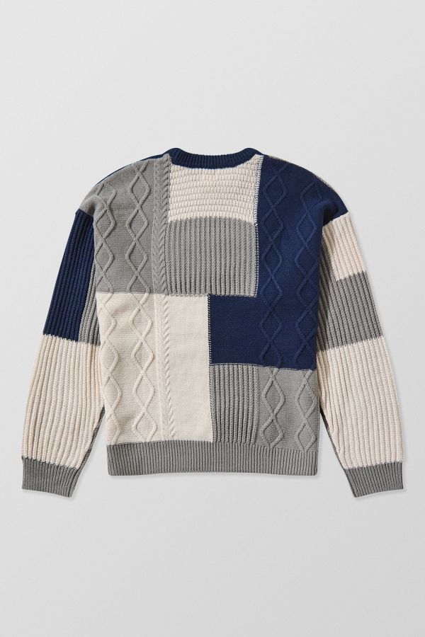 Slide View: 7: BDG Mixed Cable knit Jumper