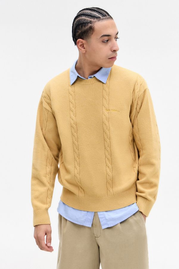 Slide View: 1: iets frans... Zopfmuster Pullover