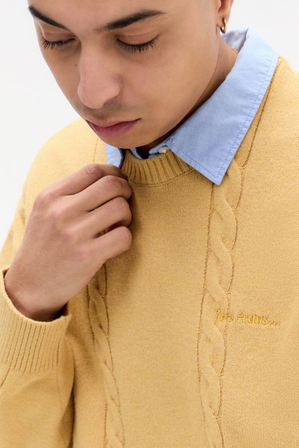 Slide View: 3: iets frans... Zopfmuster Pullover