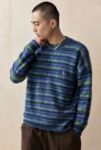 Thumbnail View 1: Ayker Blue Hollie Striped Knit Jumper