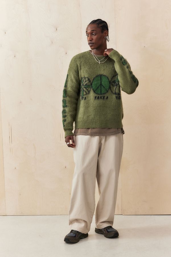 Slide View: 2: UO Green Peace Knit Jumper