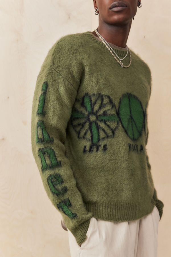 Slide View: 3: UO Green Peace Knit Jumper