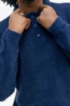 Thumbnail View 3: iets frans... Navy Eyelash Polo Shirt