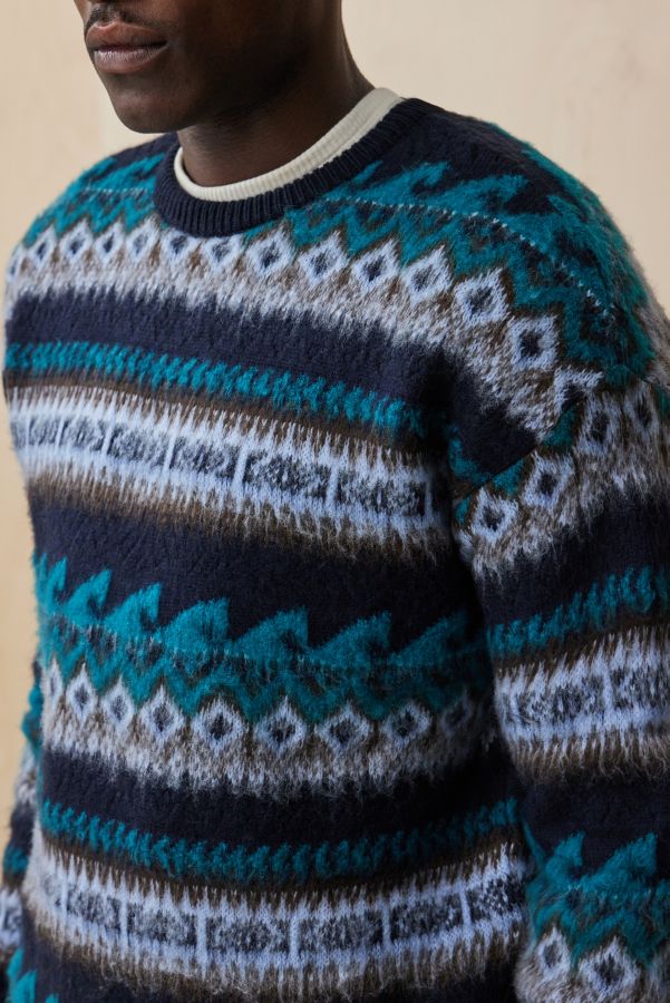 Slide View: 2: Ayker Fair Isle Knit Jumper