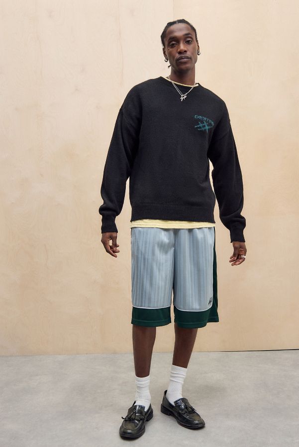 Slide View: 2: UO Black Destiny Dice Crew Knit Jumper