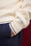 Thumbnail View 3: iets frans... Ecru Panel Knit Crew Neck Jumper