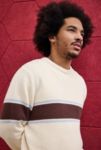 Visualizzazione miniature 4: iets frans... Ecru Panel Knit Crew Neck Jumper