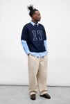 Visualizzazione miniature 2: iets frans... Navy Knitted Varsity Top