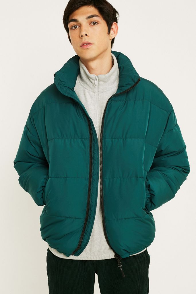 UO Green Puffer Jacket Urban Outfitters UK