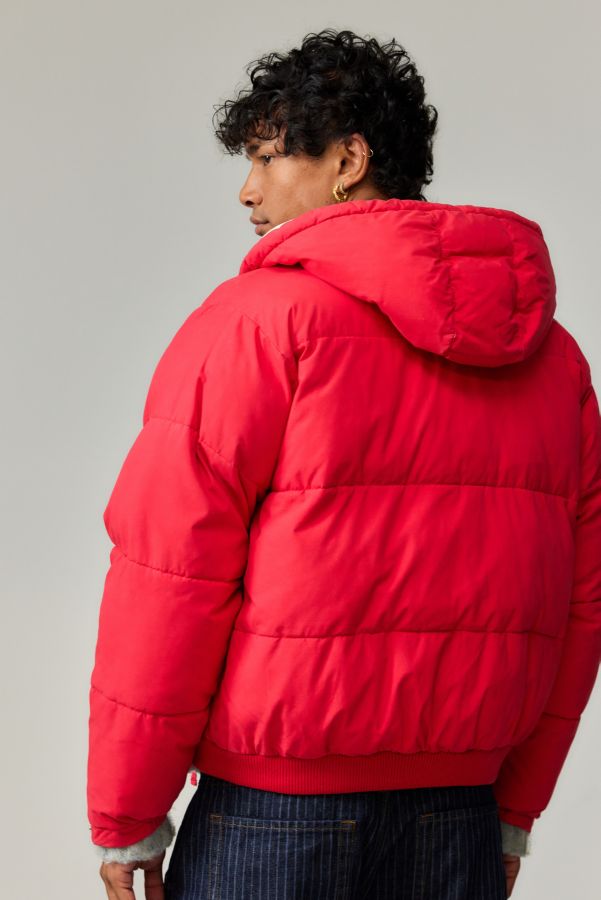 Slide View: 5: BDG Red Cotton Puffer Jacket