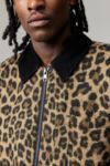 Thumbnail View 2: BDG Alba Leopard Print Zip Through Worker Jacket