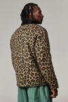 Thumbnail View 4: BDG Alba Leopard Print Zip Through Worker Jacket