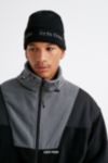 iets frans… Black Fleece Zip-Through Jacket | Urban Outfitters UK