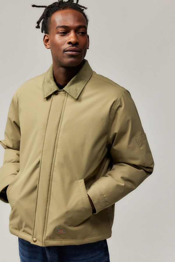 Slide View: 3: Dickies Imperial Green Plain Jacket