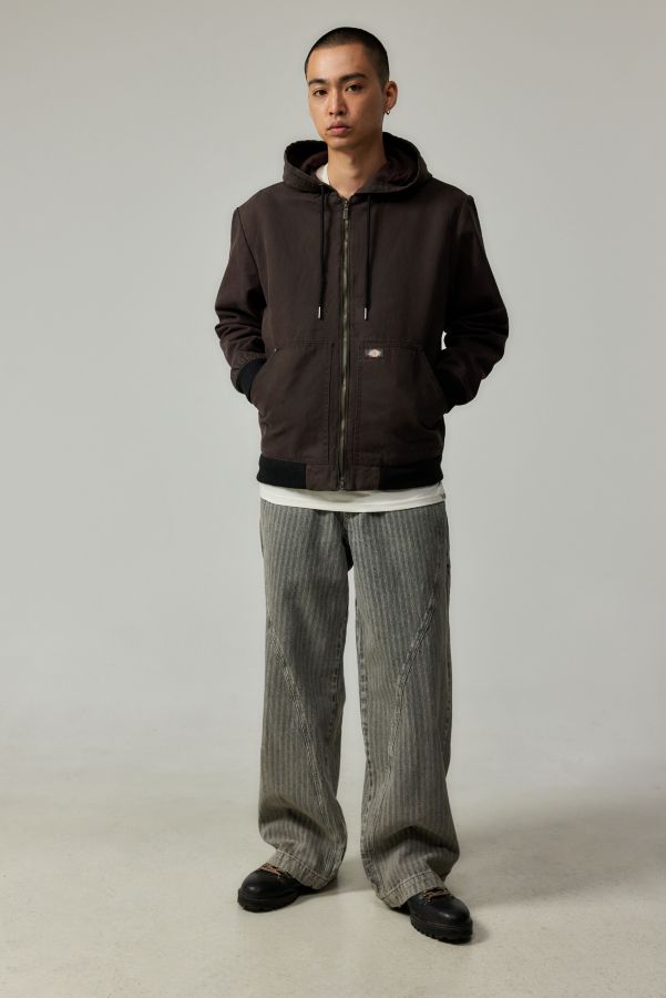 Vista diapositiva: 2: Giacca con Cappuccio Marrone Dickies