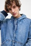 Thumbnail View 1: Veste en denim à capuche rinçage Dickies