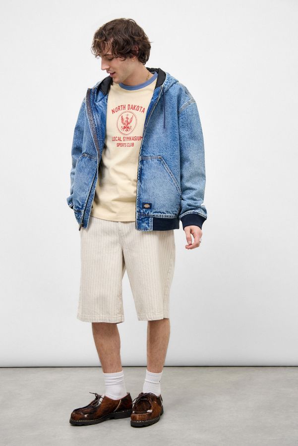 Slide View: 6: Dickies Rinse Hooded Denim Jacket