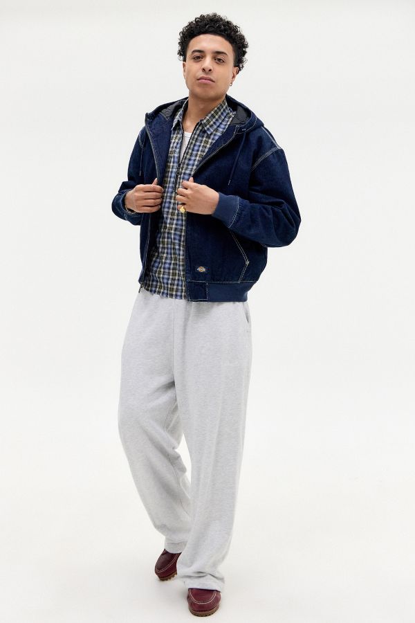 Slide View: 2: Dickies Rinse Hooded Denim Jacket