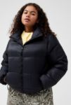 Thumbnail View 6: iets frans...Black Ripstop Nylon Puffer Jacket