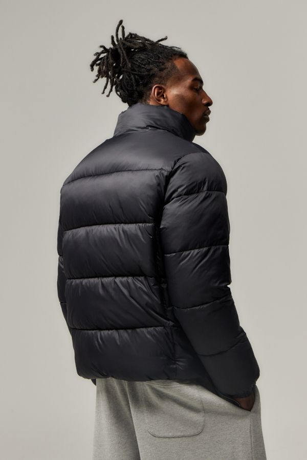 Slide View: 5: iets frans...Black Ripstop Nylon Puffer Jacket