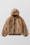 Thumbnail View 7: BDG Silvio Faux Fur Hoodie