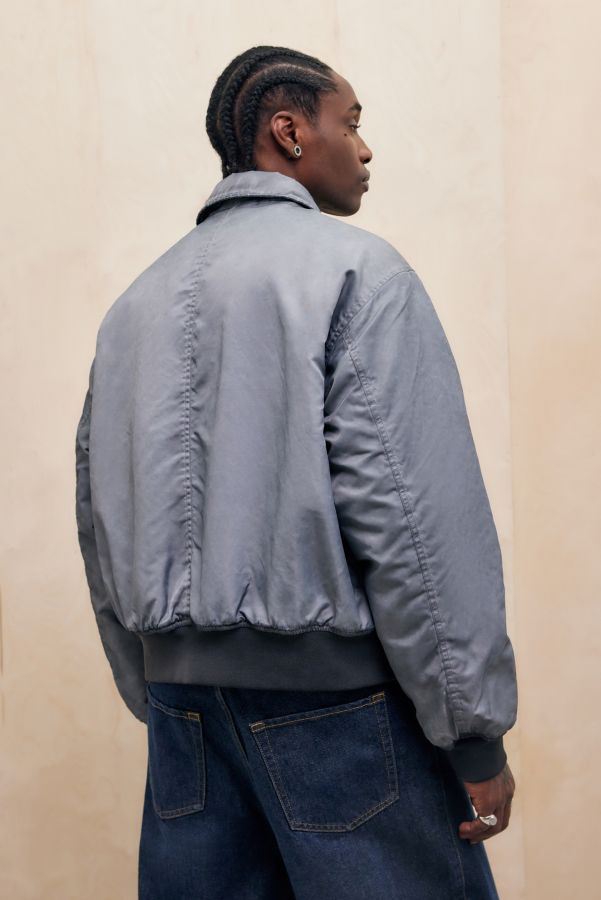 Slide View: 4: Veste Bomber Ruari Grise BDG