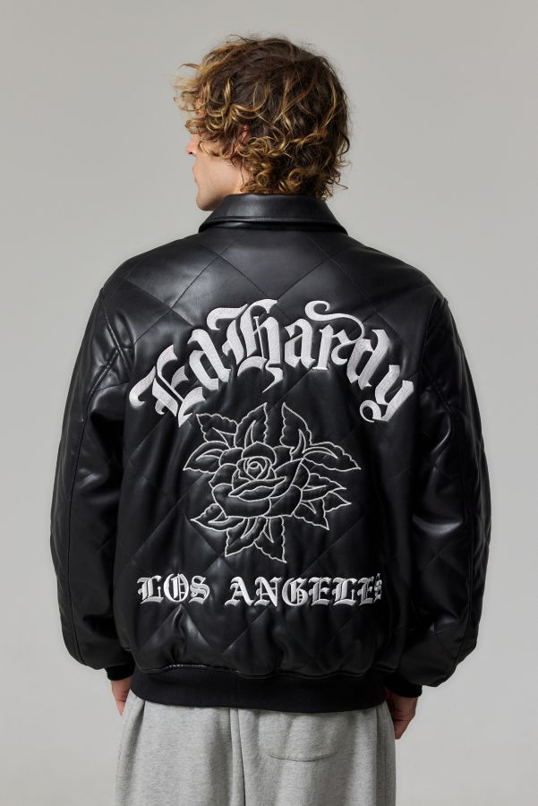 Slide View: 1: Ed Hardy UO Exklusiv Gesteppte Bomberjacke