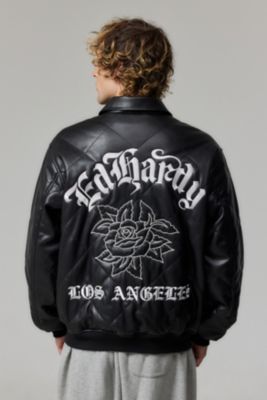 Veste Bomber Matelassée Ed Hardy Exclusive UO