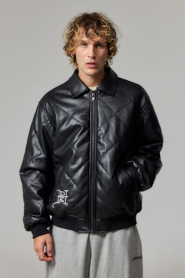 Slide View: 2: Veste Bomber Matelassée Ed Hardy Exclusive UO