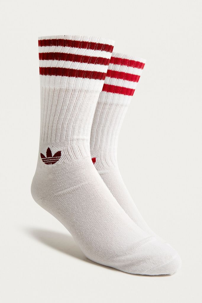 adidas Red and Maroon Socks Pack Urban Outfitters UK