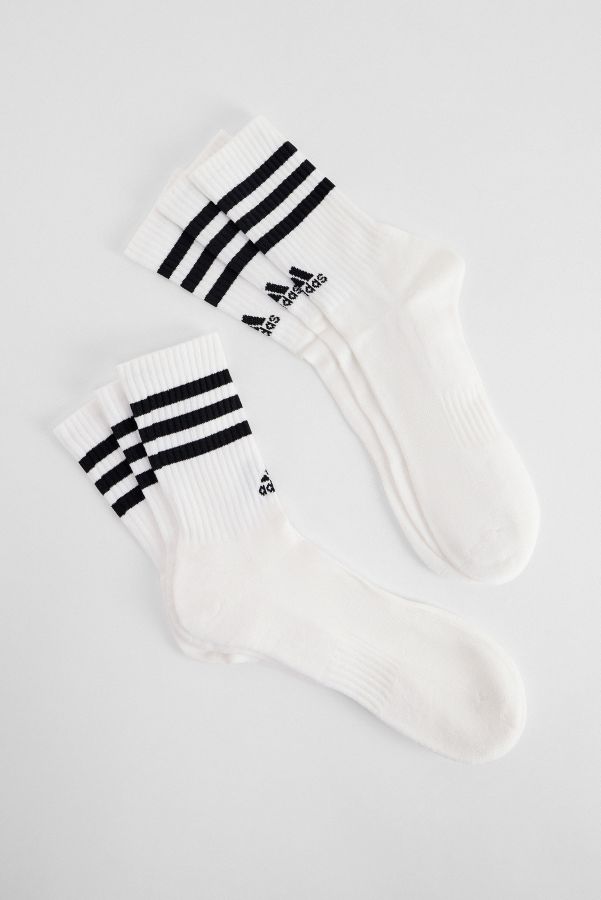 Slide View: 1: adidas Socks 3-Pack