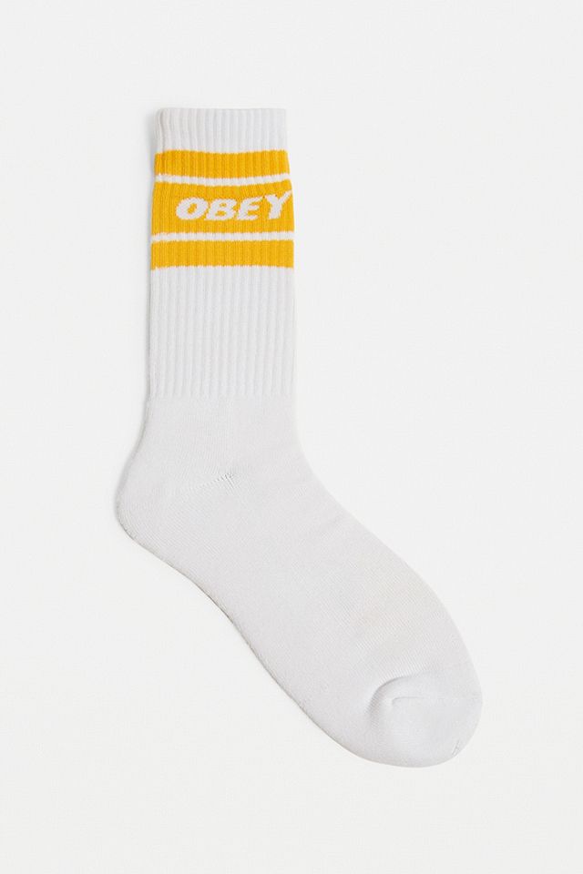 OBEY Cooper II Yellow Socks | Urban Outfitters UK