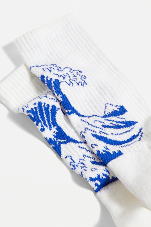 Slide View: 2: UO – Socken „Hokusai Great Wave"