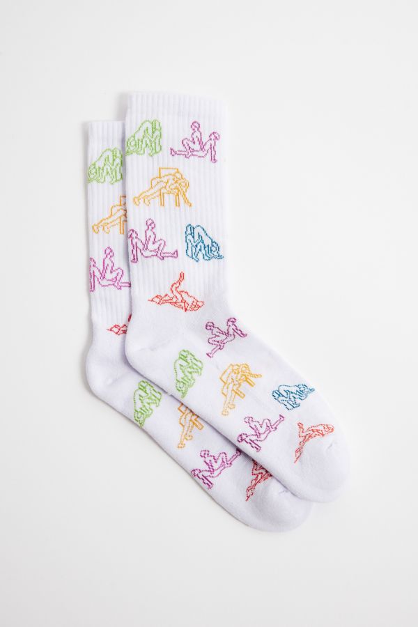 Slide View: 1: UO Mehrfarbige POD Socken