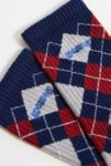 Thumbnail View 2: Chaussettes en Argyle Marine BDG