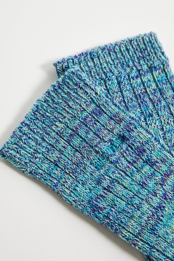 Slide View: 2: iets frans... Blaue Twist Socken