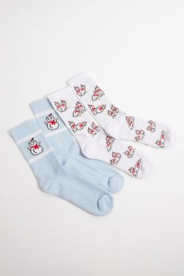 Chaussettes UO Bonhomme de neige Paquet de 2