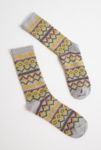 Thumbnail View 1: Graue Fair Isle Socken