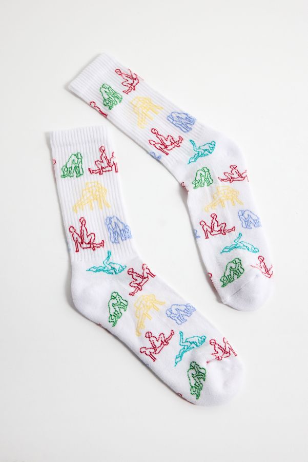 Slide View: 1: UO Mehrfarbige POD Socken