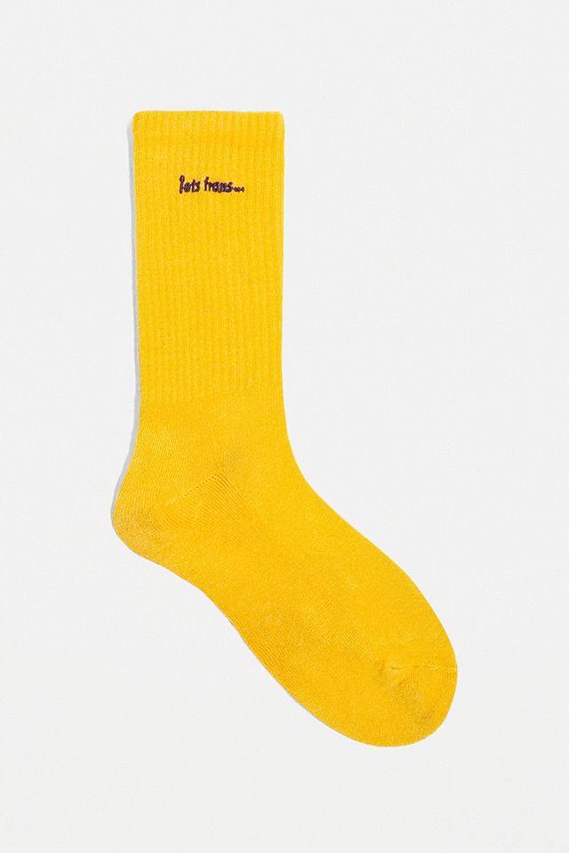 iets frans… Gold Crew Socks | Urban Outfitters UK