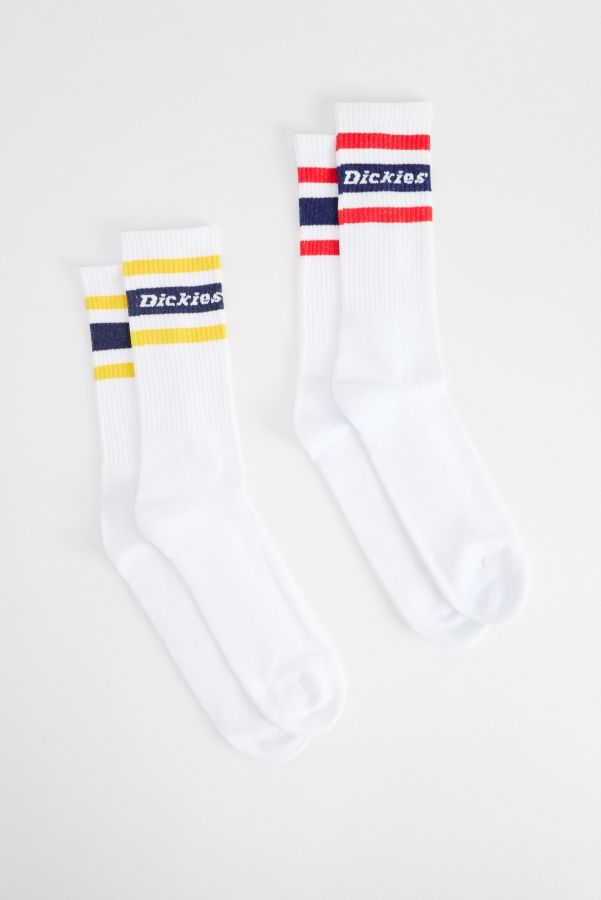 Slide View: 2: Dickies Weiße Genola Socken 2er-Pack