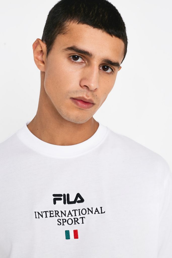 Fila Uo Exclusive Penny White T Shirt Urban Outfitters Uk