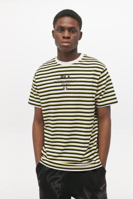 black and yellow fila shirt