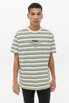 striped fila shirt