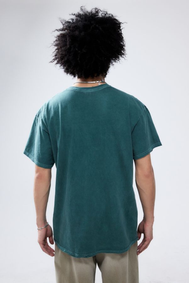 Slide View: 4: UO Green Fish Embroidered T-Shirt