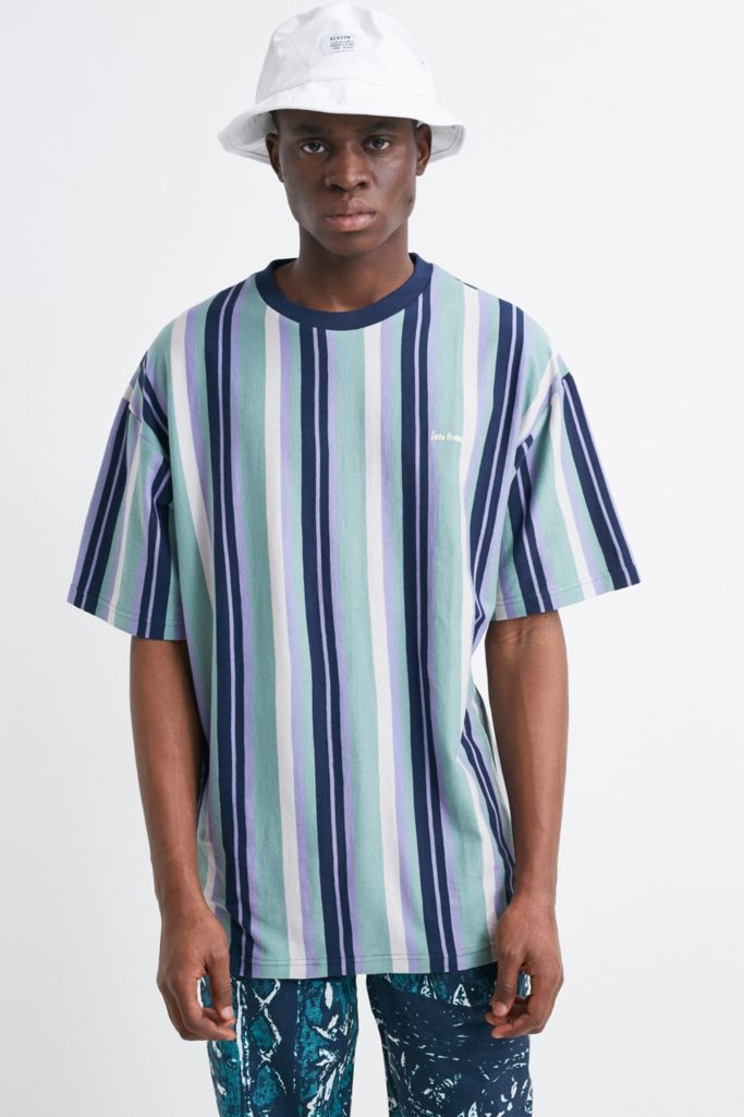 iets frans… Purple Vertical Stripe Short-Sleeve T-Shirt | Urban ...